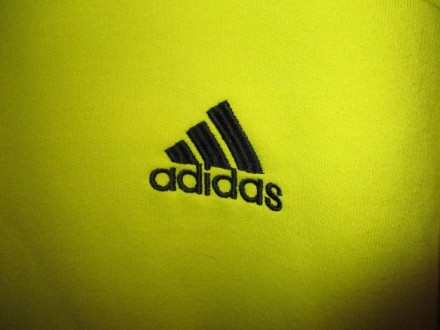 свитер свитшот Adidas винтаж, оверсайз, размер L, лого вышито, лампасы, широкий . . фото 4