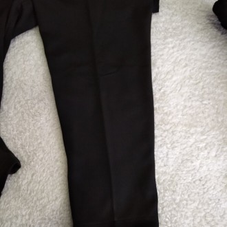 Новые черные штаны зауженные к низу, ткань в рубчик, наш р.54-154 и р.54-160, Вь. . фото 6