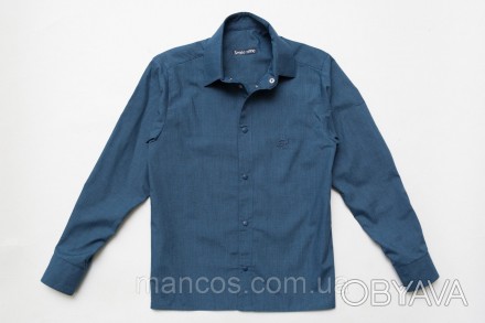 Рубашка на кнопках с длинным рукавом, джинс, Style SmileTime
Коллекция рубашек о. . фото 1