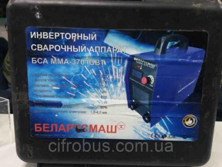 Инверторный сварочный аппарат Беларусмаш ММА-370 в кейсе занимает верхние позици. . фото 3