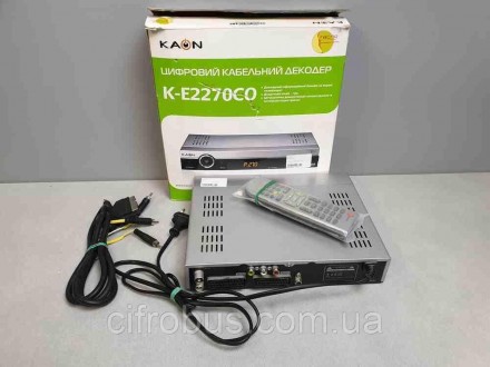 ТВ-тюнер Kaon K-E2270CO это универсальное устройство, обеспечивающее прием и рас. . фото 3