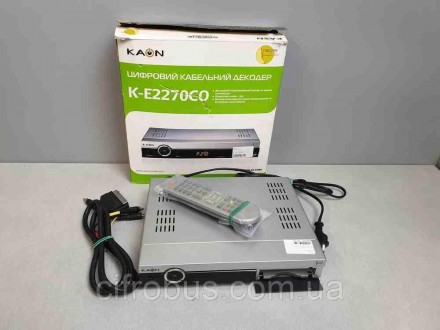 ТВ-тюнер Kaon K-E2270CO это универсальное устройство, обеспечивающее прием и рас. . фото 2