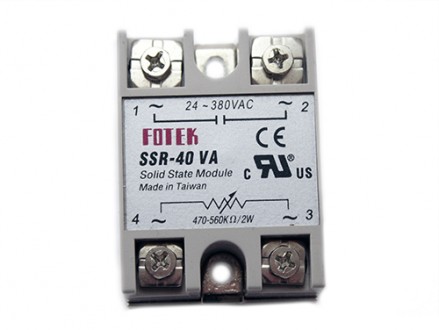 Однофазне твердотіле реле SSR-40VA 40А VR-AC. Рівне. фото 1 Однофазне твердотіле реле SSR-40VA 40А VR-AC. Рівне. фото 1