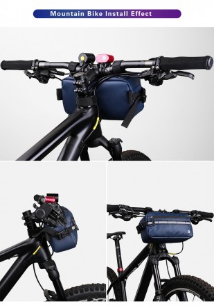 Велосумка на кермо Rhinowalk призначений для кріплення на велосипед, мотоцикл, в. . фото 10