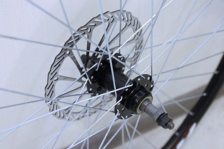 Колеса для велосипеда Race 26" Disс (под дисковый тормоз) + роторы 160 мм
Компле. . фото 4