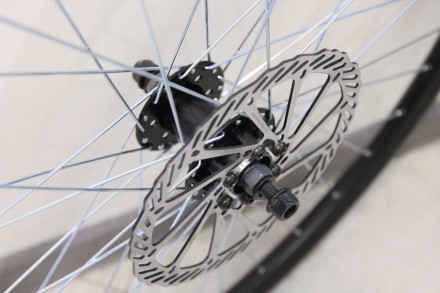 Колеса для велосипеда Race 26" Disс (под дисковый тормоз) + роторы 160 мм
Компле. . фото 3