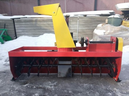 Снегоуборщик для мототрактора - шнековый роторный
Данный шнековый роторный снего. . фото 2