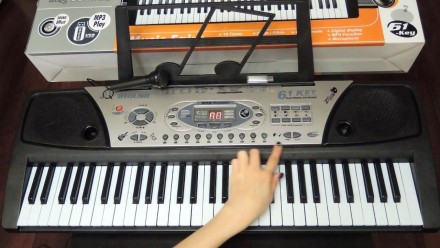Детский пианино синтезатор MQ 810 USB
Работает пианино MQ-810 от батареек АА (в . . фото 2