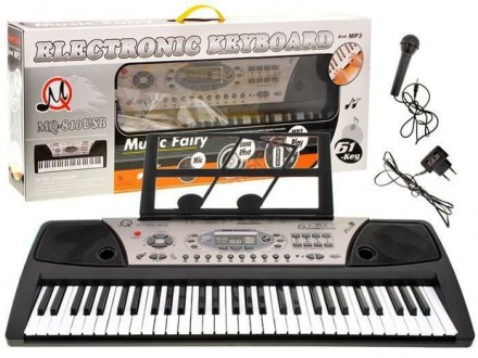Детский пианино синтезатор MQ 810 USB
Работает пианино MQ-810 от батареек АА (в . . фото 4