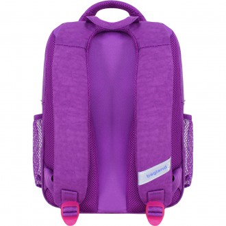 Ортопедический рюкзак bagland для начальной школы в 1-3 класс, ранец для девочки. . фото 5
