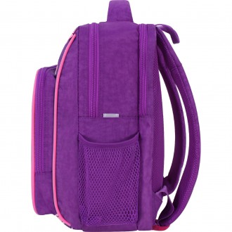 Ортопедический рюкзак bagland для начальной школы в 1-3 класс, ранец для девочки. . фото 3