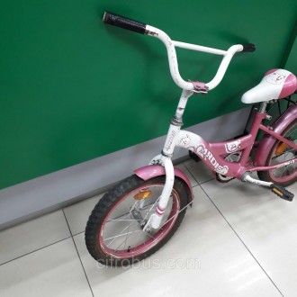 Велосипед для девочек, возраст 4 - 6 лет, рама: сталь, колеса 16 дюймов, задний . . фото 11