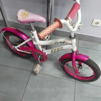 Детский велосипед Sigma Rueda 18 дюймов для девочки от 4 лет до 7 лет. Передний . . фото 6