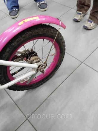 Детский велосипед Sigma Rueda 18 дюймов для девочки от 4 лет до 7 лет. Передний . . фото 2