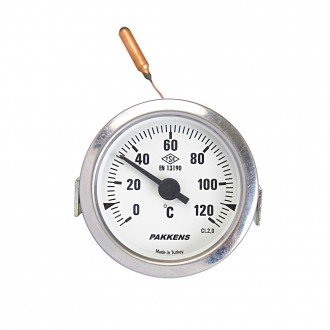 Термометр Pakkens производства Турция (оригинал), капиллярный, диаметр 60 мм, ме. . фото 2