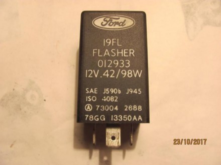 Реле Форд 19FL Flasher 012933 оригинал
Б/в в хорошому стані. Доставка по Україн. . фото 3