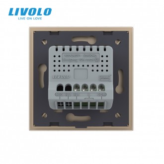 Сенсорный проходной диммер ZigBee Livolo (VL-C7FC1SDZ-2G)
Схема подключения прох. . фото 3