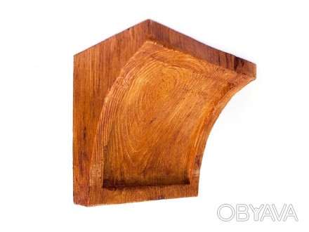 Консоль балки полиуретановая DECOWOOD модерн ED 025 classic белая 19х13. . фото 1