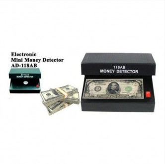  
Детектор валют ультрафиолетовый Money detector AD-118AB от сети
Ультрафиолетов. . фото 4
