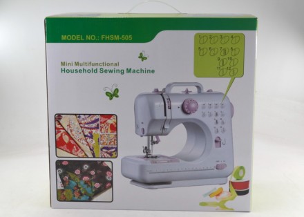  
Швейная машина Mini multi-purpose sewing machine LSS - 505
это многофункционал. . фото 9