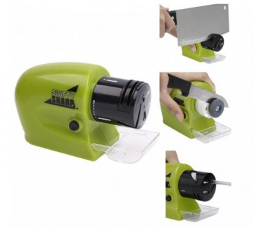  
Беспроводная ножеточка Swifty Sharp Motorized Knife Sharpener | Точилка для но. . фото 3