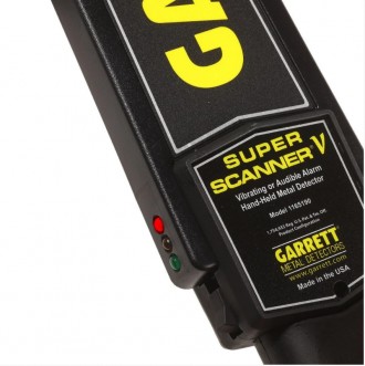 
Высокочувствительный ручной металлодетектор Garrett Super Scanner V, черный
Пр. . фото 6