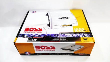 
 
Тайвань
 
BOSS Audio CHAOS EXXTREME CX650 Автомобильный усилитель 1000Вт 4х к. . фото 5