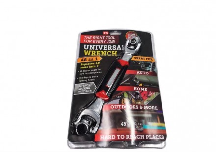 
 Универсальный гаечный ключ VIAMIRTOOL wr48 Universal Tiger Wrench 48 в 1
Униве. . фото 9