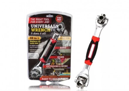 
 Универсальный гаечный ключ VIAMIRTOOL wr48 Universal Tiger Wrench 48 в 1
Униве. . фото 8