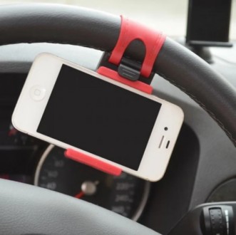  
Автомобильный держатель для телефона авто на руль | Mobile Holder
Универсальны. . фото 2