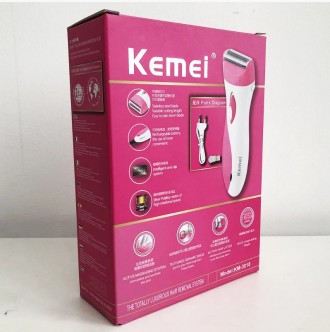 Женский эпилятор-бритва KEMEI КМ-3018 женская. Київ. фото 1 Женский эпилятор-бритва KEMEI КМ-3018 женская. Київ. фото 1
