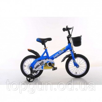 Детский велосипед мальчику ТОП РАЙДЕР TOPRIDER 16 дюймов синий (от 4 лет)
ОФИЦИА. . фото 3