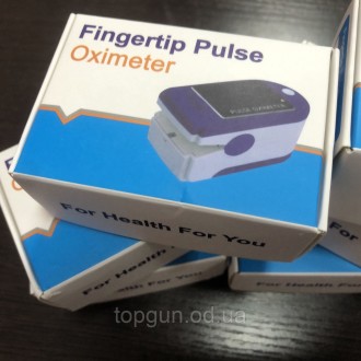  Пульсоксиметр Измеритель пульса на палец, Пульсометр Fingertip Pulse Oximeter д. . фото 5