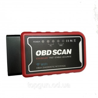
Автомобильный сканер Wi-Fi OBD2 OBD-II для диагностики авто V1.5 - это последня. . фото 6