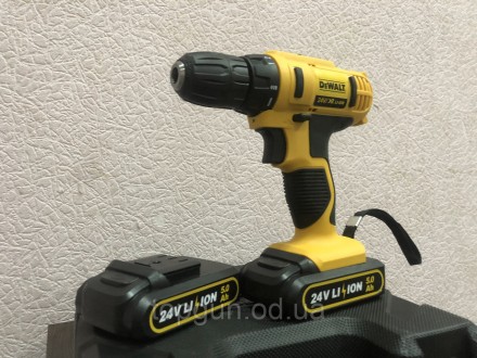 
Аккумуляторный дрель шуруповерт DeWALT DCD791 24V 5A/H Шуруповерт Деволт на акк. . фото 5