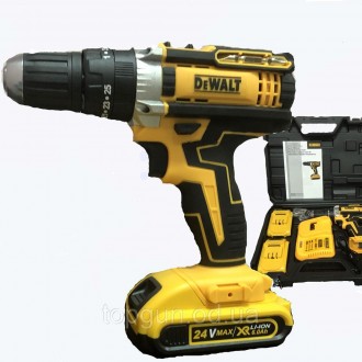 Ударный шуруповерт DeWALT DCD 791 (24V, 6AH) Аккумуляторная дрель-шуруповерт с у. . фото 2