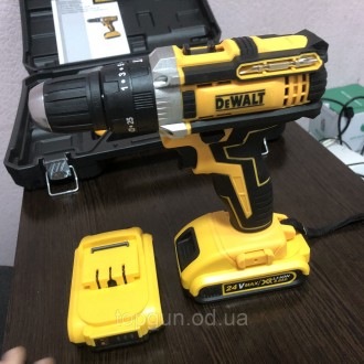 Ударный шуруповерт DeWALT DCD 791 (24V, 6AH) Аккумуляторная дрель-шуруповерт с у. . фото 5