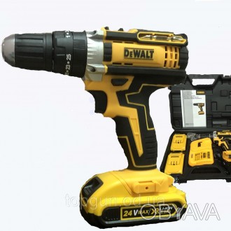 Ударный шуруповерт DeWALT DCD 791 (24V, 6AH) Аккумуляторная дрель-шуруповерт с у. . фото 1