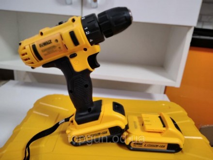 
Аккумуляторный шуруповерт DeWALT DCD791 (24V, 5AH) с большим набором инструмент. . фото 10