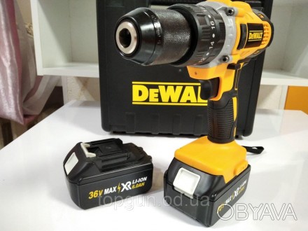 Ударный шуруповерт DeWALT DCD996 (36V, 6AH) Аккумуляторная дрель-шуруповерт с дв. . фото 1