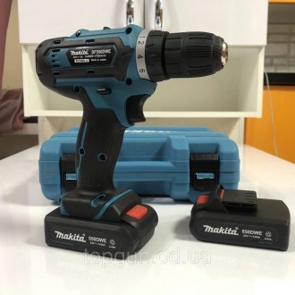  Шуруповерт Makita 550 DWE 24V 5A/h Li-Ion Аккумуляторный шуруповёрт Макита 550d. . фото 7