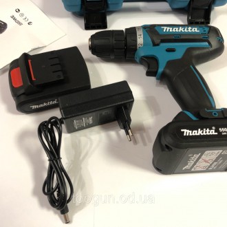  Шуруповерт Makita 550 DWE 24V 5A/h Li-Ion Аккумуляторный шуруповёрт Макита 550d. . фото 10