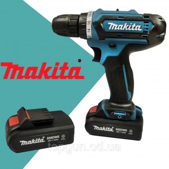  Шуруповерт Makita 550 DWE 24V 5A/h Li-Ion Аккумуляторный шуруповёрт Макита 550d. . фото 2