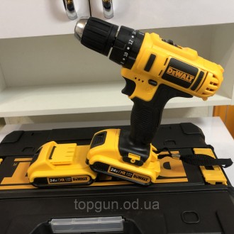 Ударный шуруповерт DeWALT DCD 791 (24V, 6AH) Аккумуляторная дрель-шуруповерт с у. . фото 3