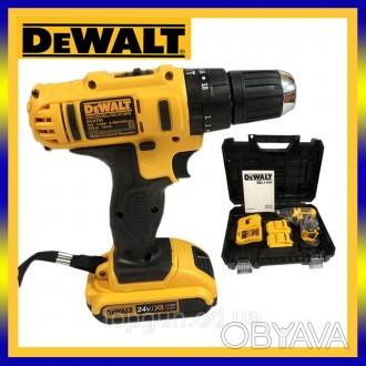 Ударный шуруповерт DeWALT DCD 791 (24V, 6AH) Аккумуляторная дрель-шуруповерт с у. . фото 1