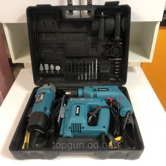 НАБОР ИНСТРУМЕНТА Makita 3 в 1 (Ударная дрель HP1640 + Лобзик 4329+ Болгарка (ТУ. . фото 4