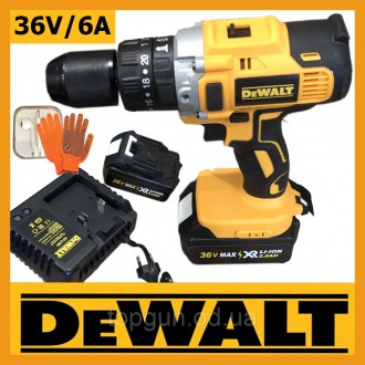 Ударный шуруповерт DeWALT DCD996P2 (36V, 6AH) Аккумуляторная дрель-шуруповерт с . . фото 2