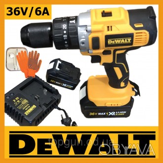 Ударный шуруповерт DeWALT DCD996P2 (36V, 6AH) Аккумуляторная дрель-шуруповерт с . . фото 1