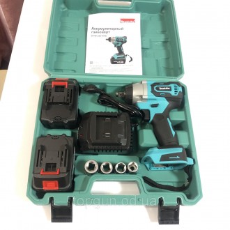 Гайковерт аккумуляторный Makita DTW285 36В 6Ач Ударный гайковерт DTW 285 с подсв. . фото 3