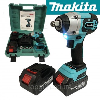 Гайковерт аккумуляторный Makita DTW285 36В 6Ач Ударный гайковерт DTW 285 с подсв. . фото 2